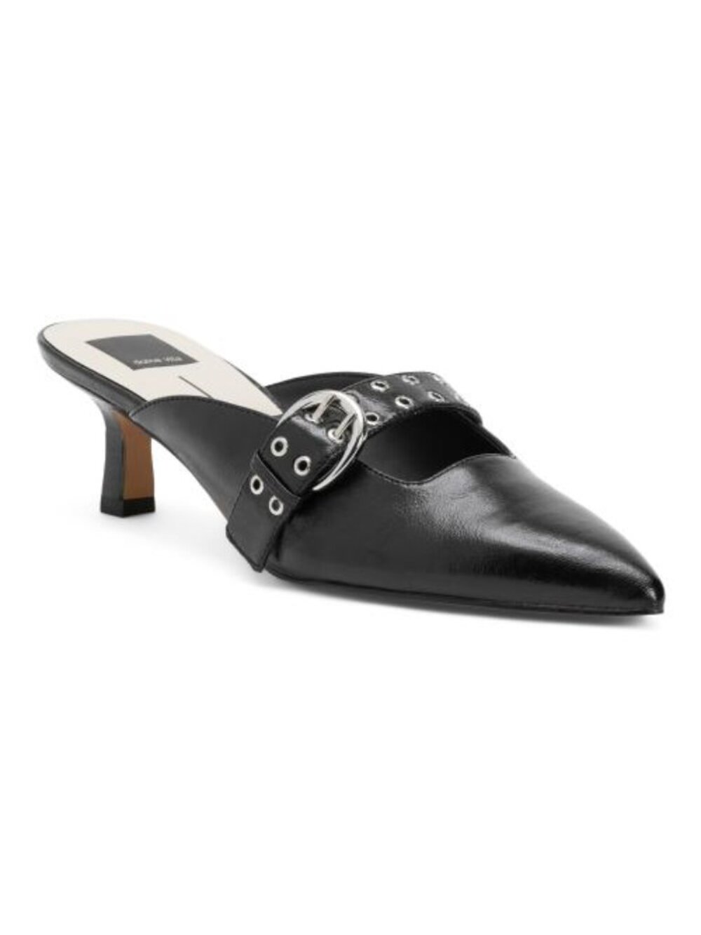 DOLCE VITA Leather Cyrah Mule Heels